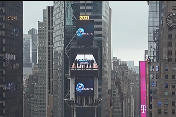 One Time Square - Virgin Galactic
